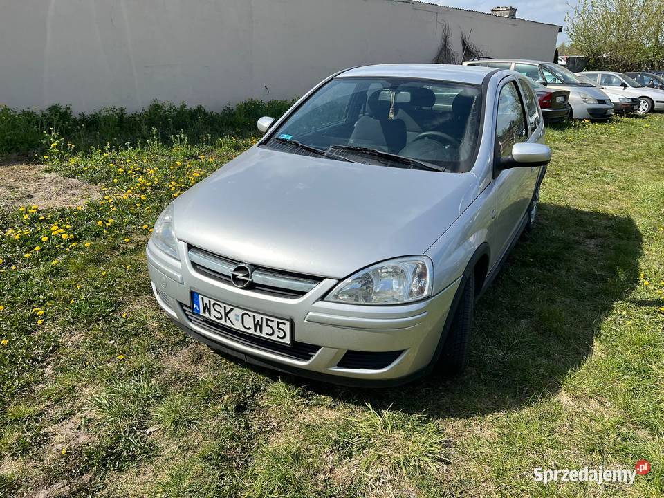 Opel Corsa C 12 2004r opłaty do listopada Sokołów Podlaski