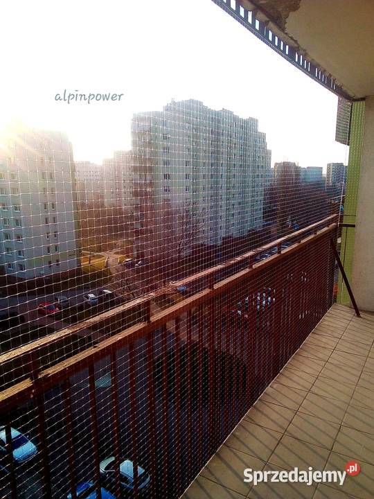 Montaż siatki kota BEZINWAZYJNY MONTAŻ Warszawa