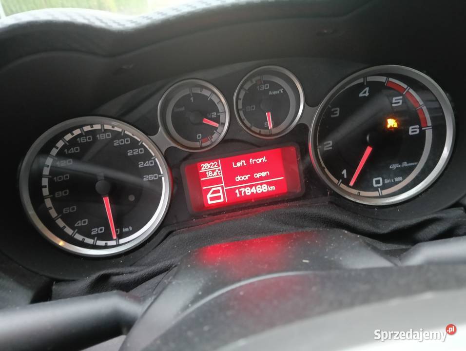 Alfa Romeo MiTo 2008r 16 JTD czarny Słupsk