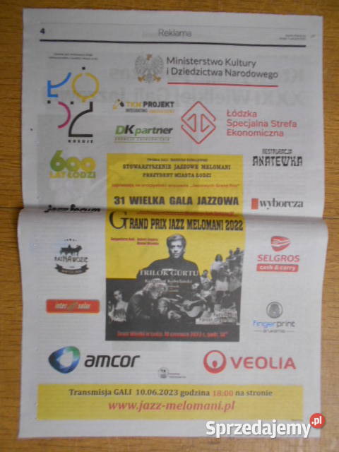 JAZZ MELOMANI Gazeta Wyborcza Rok wydania 2023