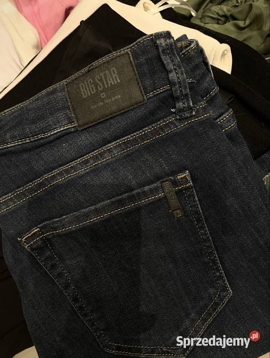 denim Jeansy Big Star skinny fit tapered DEMI Big Star Ząbki