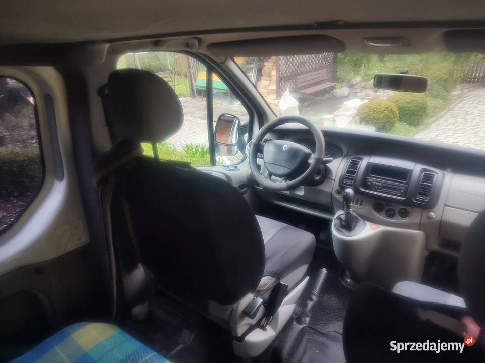 Renault Trafic II 20 dCi 114 5 os 2009r LONG Trafic śląskie Rajcza