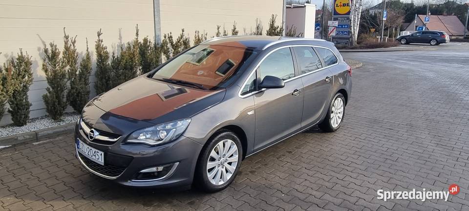 Astra J Cosmo Sports Tourer 20 cdti 165 koni grafitowy Astra Motoryzacja dolnośląskie