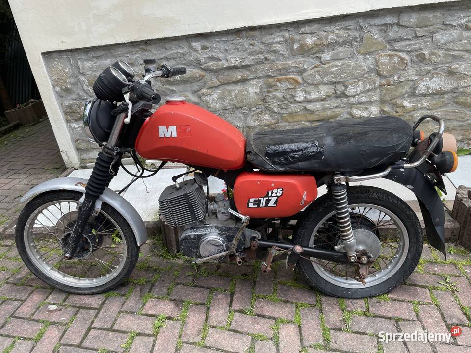 1986 MZ ETZ 125 MZ małopolskie Mszana Dolna sprzedam