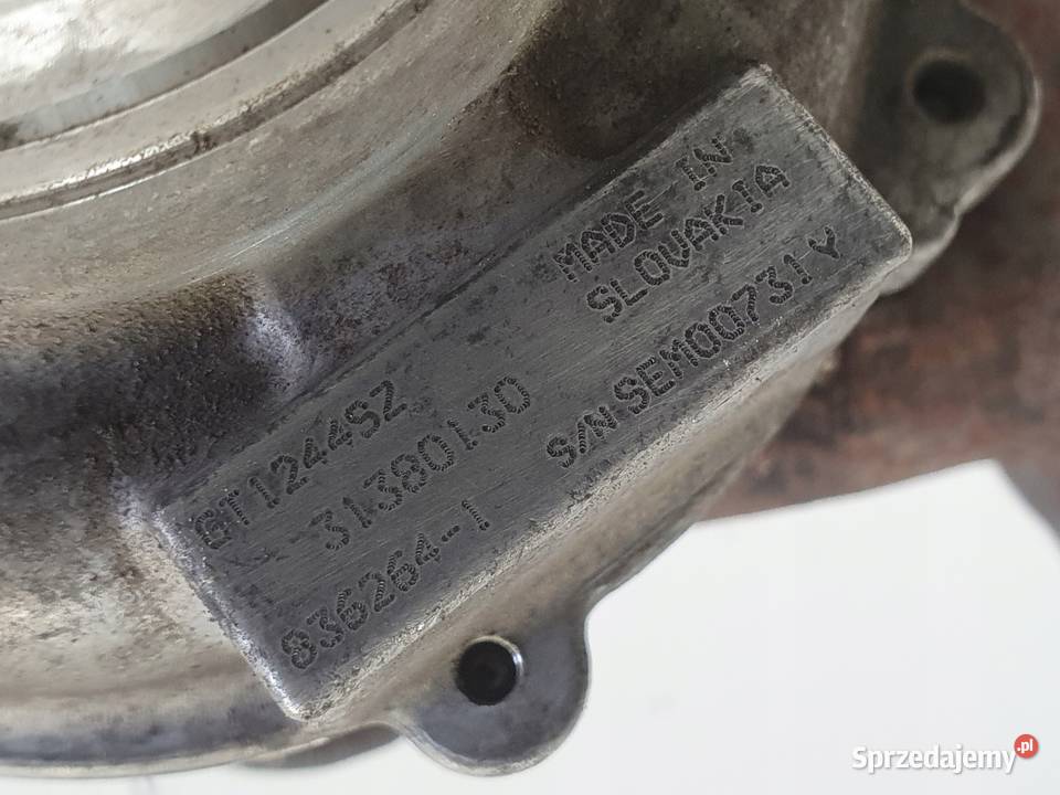 TURBOSPRĘŻARKA Volvo V60 20 D2 turbo 31380130 Chełm