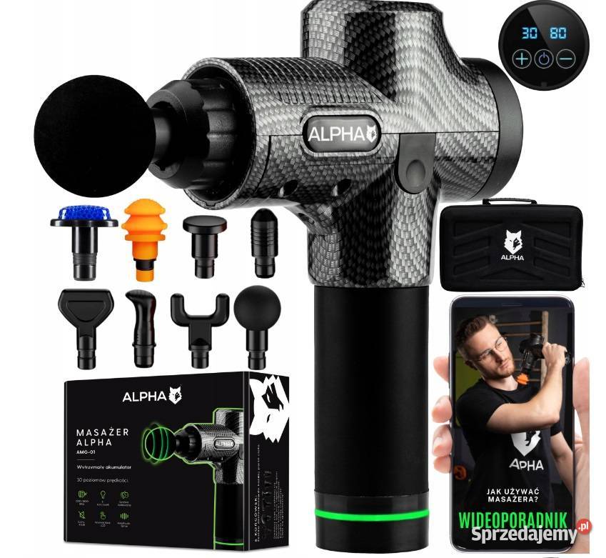 PISTOLET DO MASAŻU MASAŻER DO PLECÓW CIAŁA