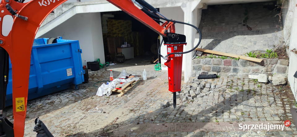 Młot hydrauliczny SOCOMEC DMS 952 MONOBLOK 95 zachodniopomorskie Koszalin sprzedam