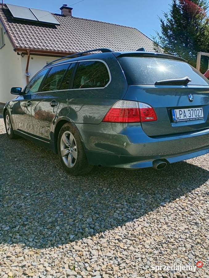 BMW 5 e61 520d 2009r uszkodzona Dębowa Kłoda