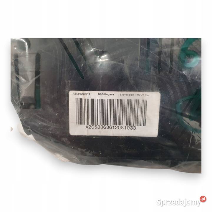 LICZNIK ZEGARY 248107859R Renault Megane III 15 osobowe lubelskie Chełm