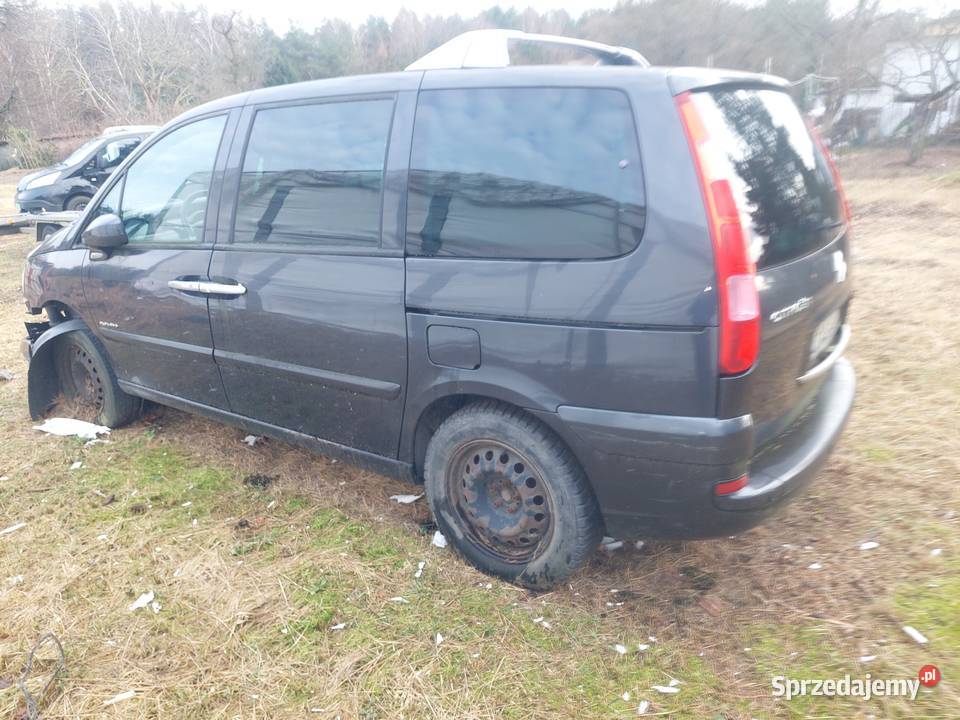 citroen c8 wszystkie części Rok produkcji 2006 wielkopolskie Mosina sprzedam