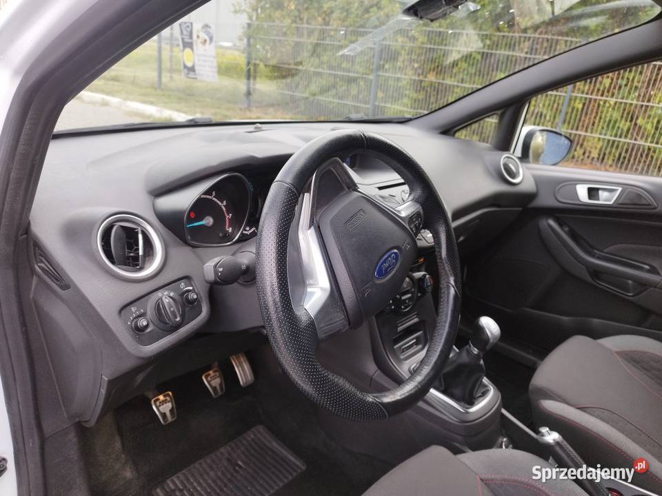 Ford Fiesta STline salon Polska niski przebieg ABS Fiesta Lublin