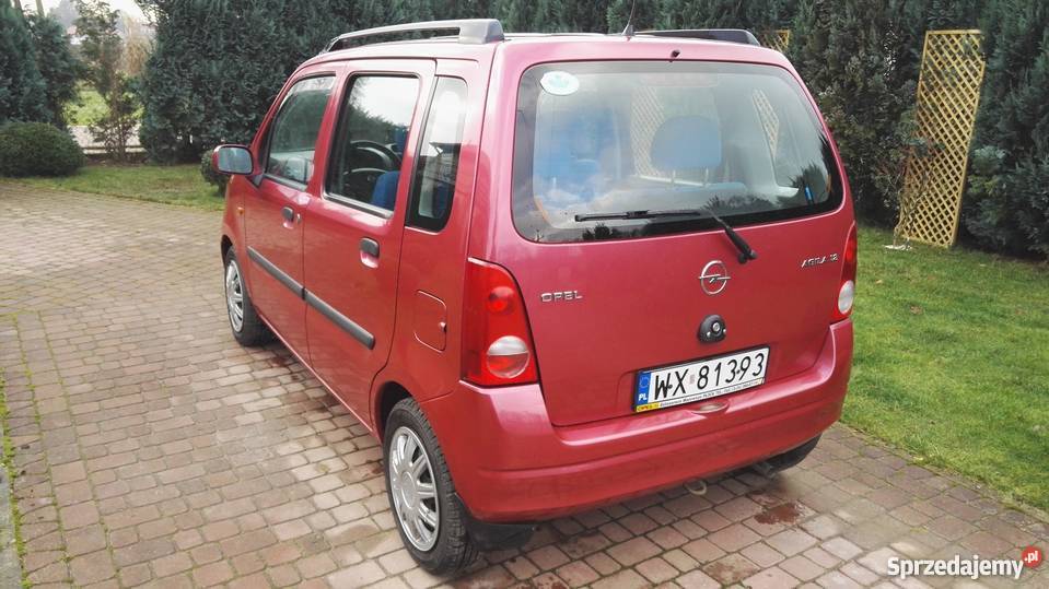 Opel Agilla Pakowny miejski samochodzik lakier metallic Legionowo