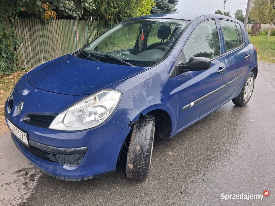 Renault clio 3 15 diesel klima Wspomaganie elektryczne lusterka Sekursko
