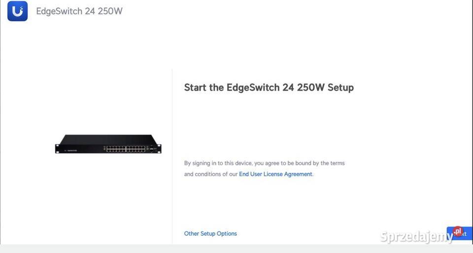 Zarządzalny switch Ubiquiti EdgeSwitch ES24250W Lednica Górna