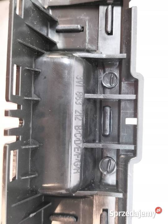 OSŁONA DEKOR TUNELU 3V1863212 Skoda Superb III