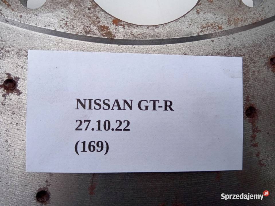 TARCZA HAMULCOWA NISSAN GTR GTR 2 Nowy Tomyśl
