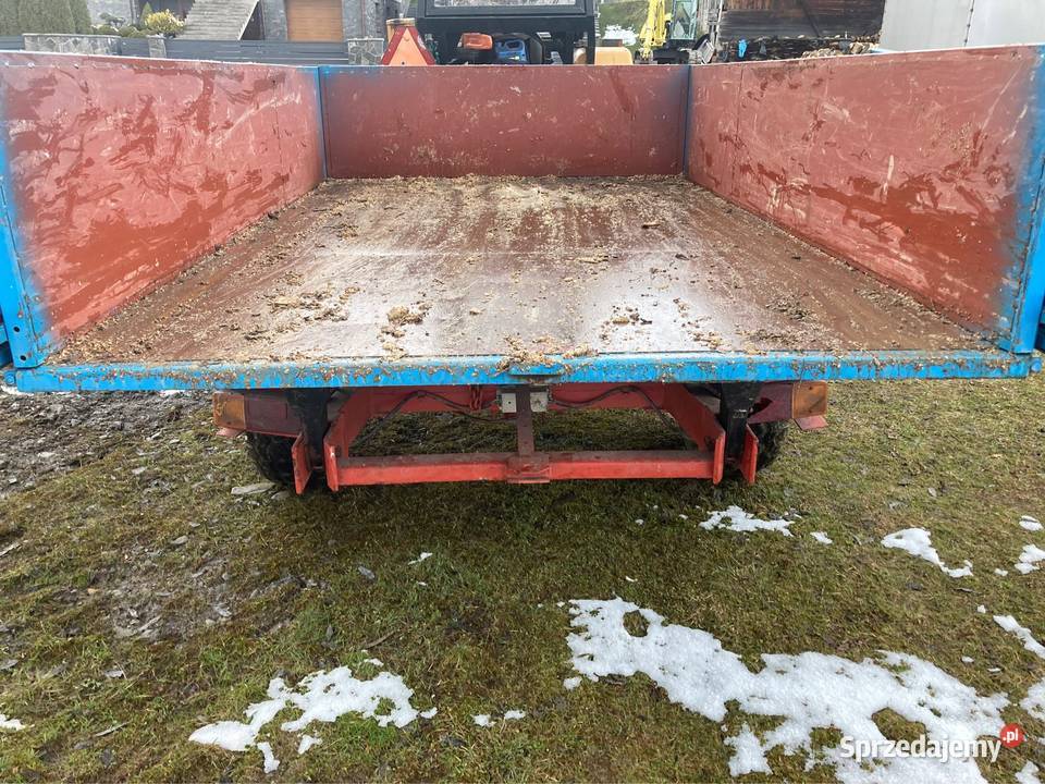 Przyczepa jednoosiowa wywrotka ORKAN Mszana Dolna