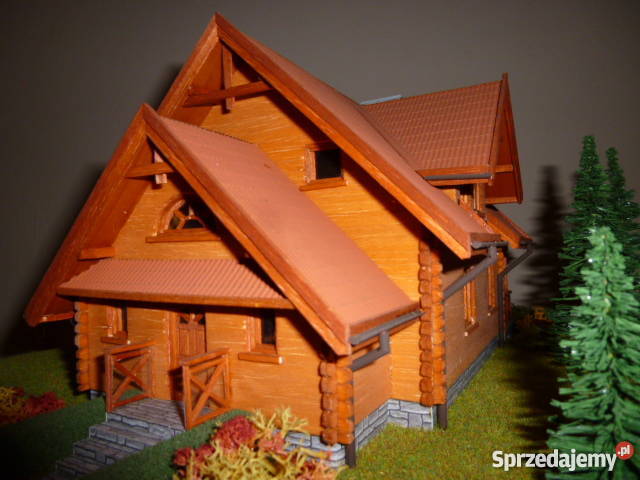 Dom drewniany model Chrzanów