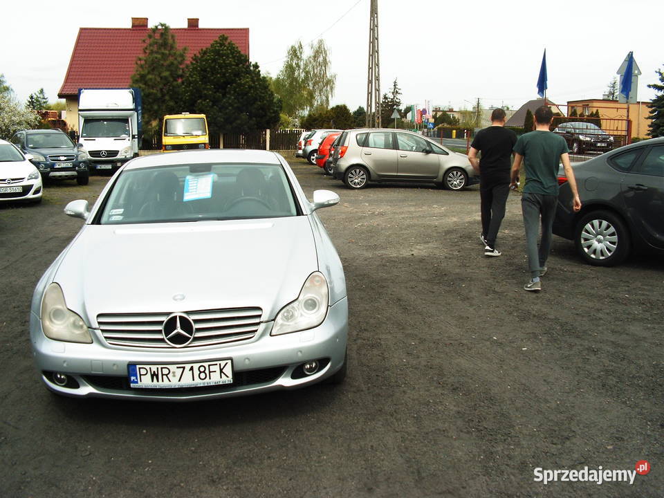 Mercedes CLS 3500 etylina gaz 2005 r CLS Września sprzedam