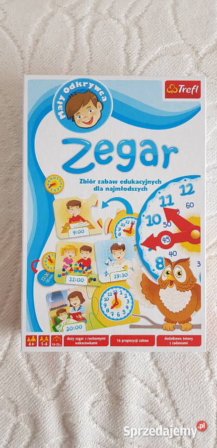 Zegar Mały odkrywca Gra edukacyjna