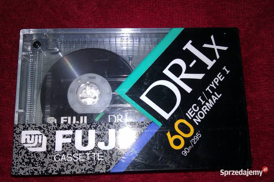 kaseta magnetofonowa Fuji DRIx 60 z lat 19891990 Warszawa