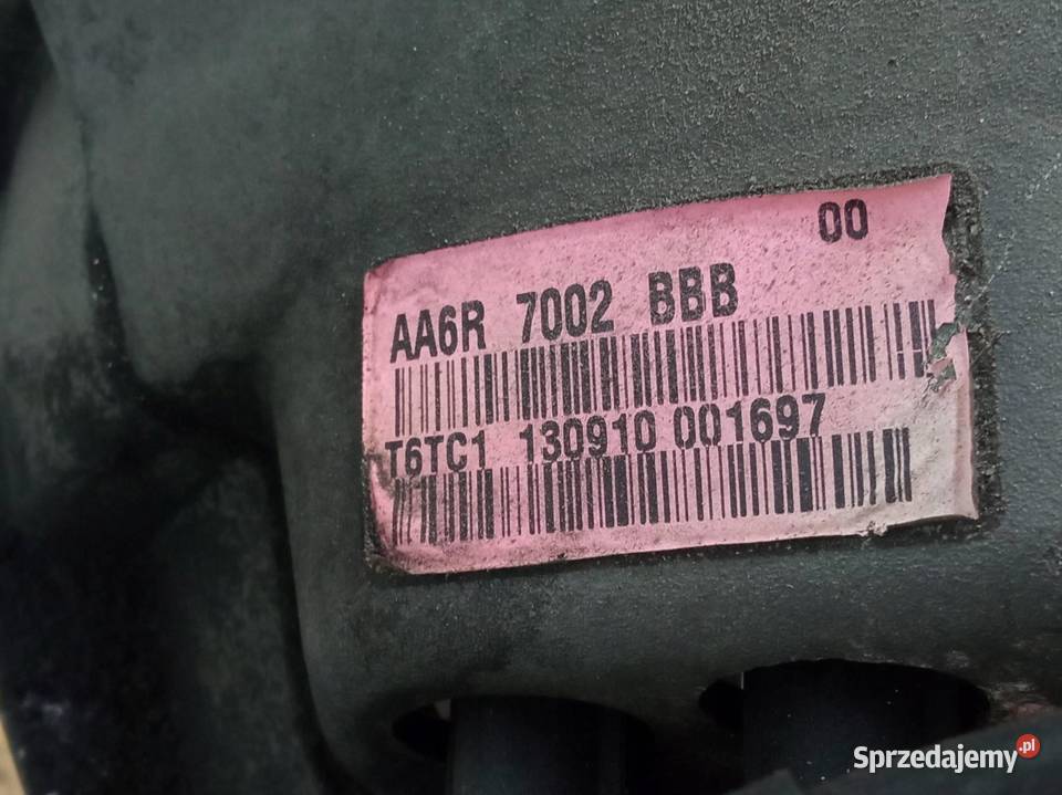 SKRZYNIA BIEGÓW AA6R7002BBB Ford Fiesta Mk7 sprzedam