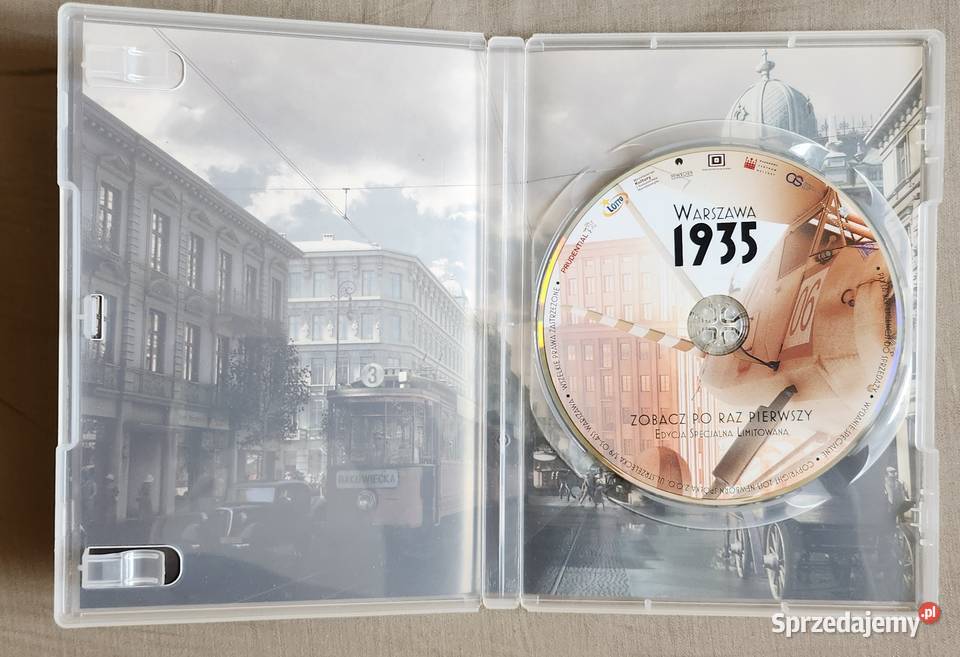 Warszawa 1935 film DVD Folia Unikat wydawniczy sprzedam