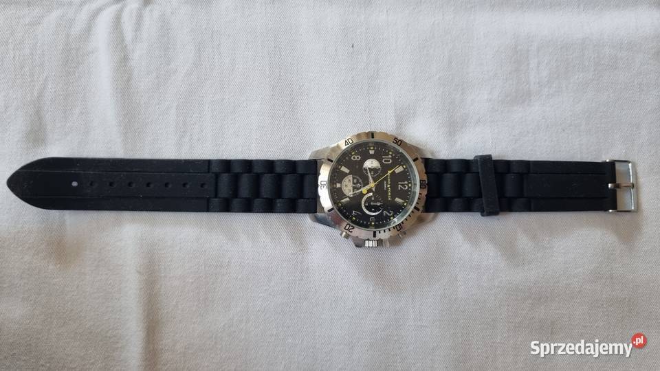 ZEGAREK ATLAS FOR MEN WATCHCZARNY PASEK Warszawa