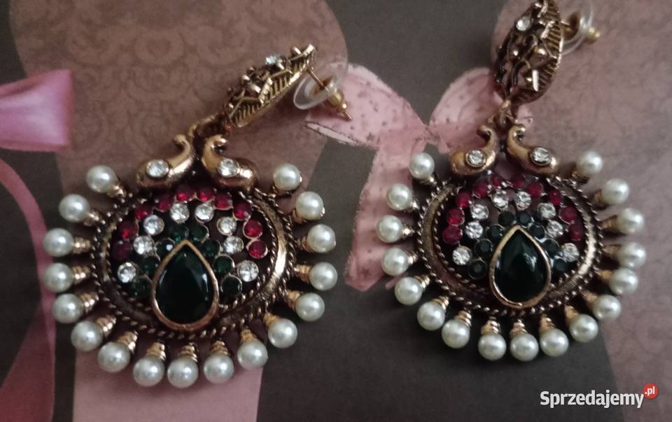 Piękne eleganckie kolczyki osmańskie Białystok
