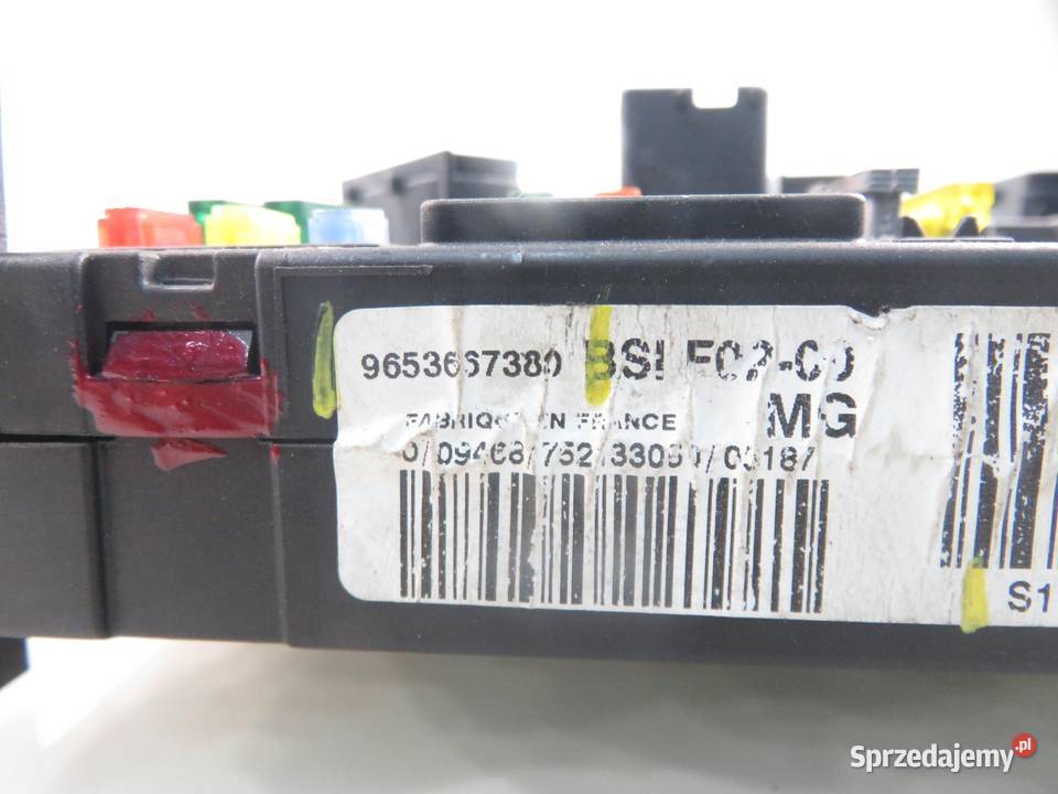 BSI CITROEN C3 C2 S118085200L 9653667380 osobowe