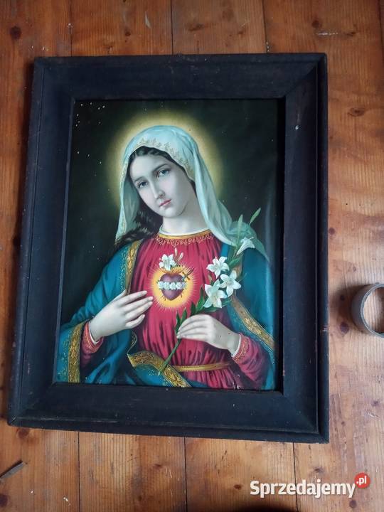 Obraz swiety oleodruk małopolskie Gdów sprzedam