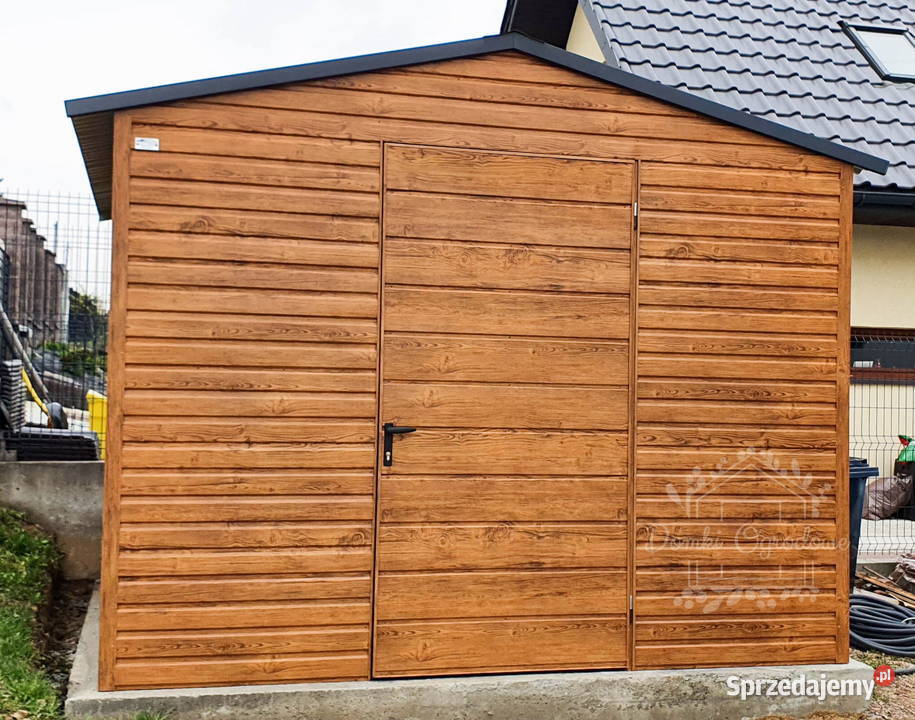 SCHOWEK DOMEK OGRODOWY 3m x 3m DWUSPAD drzwi Zgorzelec
