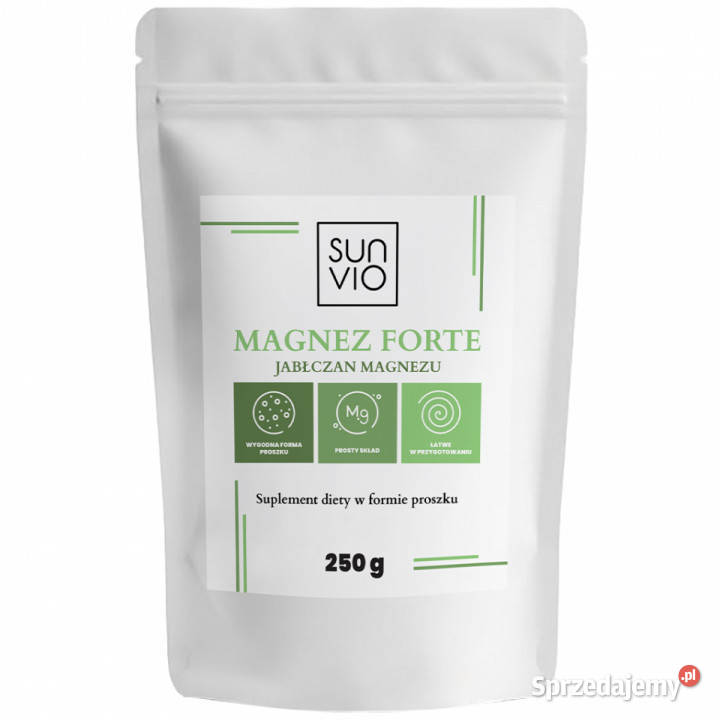SunVio Jabłczan magnezu 250g podkarpackie Brzozów