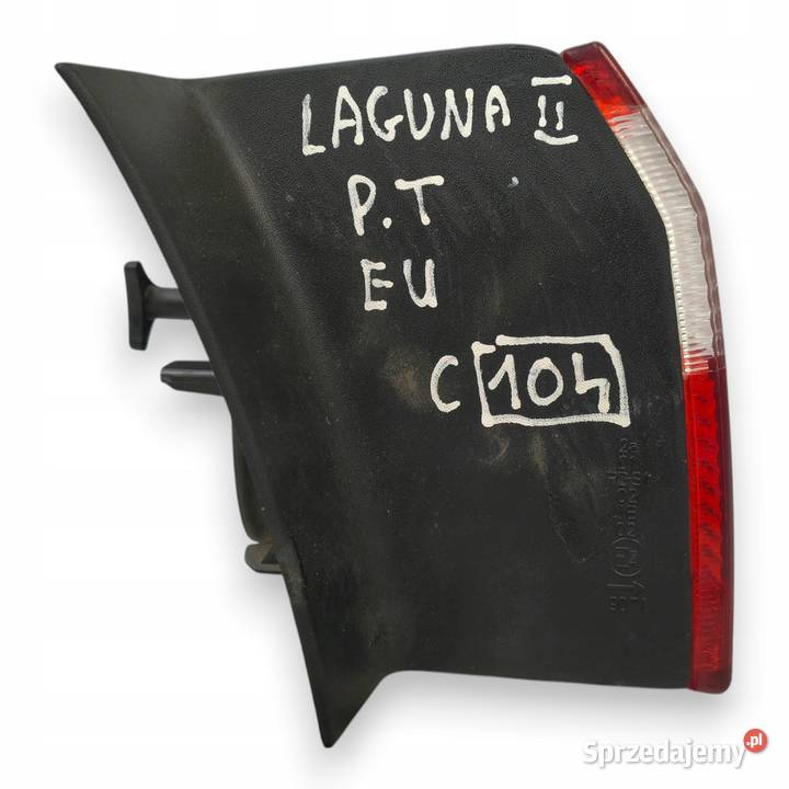 LAMPA PRAWA Renault Laguna II 20012005 tylna osobowe Lampy tylne lubelskie Chełm
