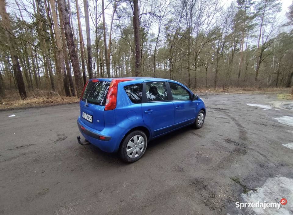 Nissan Note 4/5 lubuskie Czerna