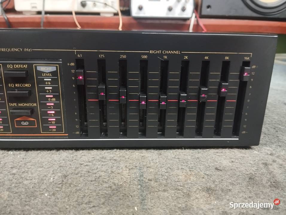 korektor graficzny equalizer Sherwood EQ460B Zabrze sprzedam