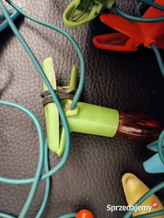 Lampki choinkowe PRL Warszawa