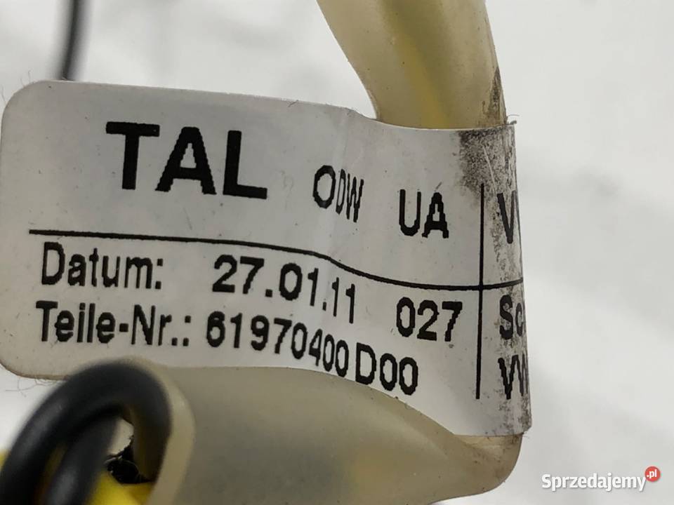 WIĄZKA PODUSZKI AIRBAG VW TIGUAN podkarpackie sprzedam