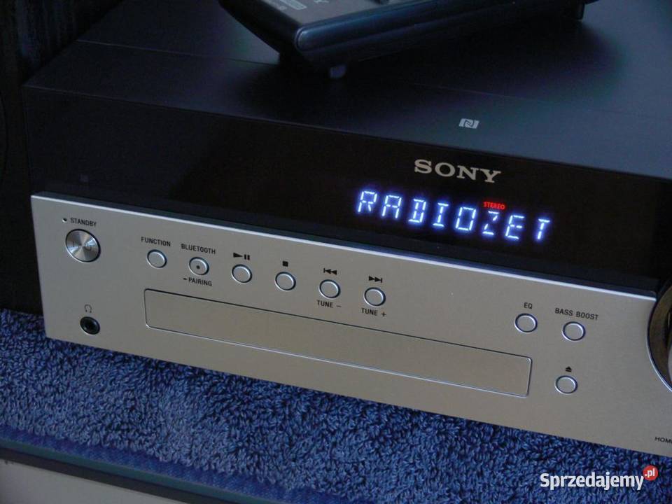 Wieża Sony HCDSBT100B pil BT USB mp3 CD RDS DAB