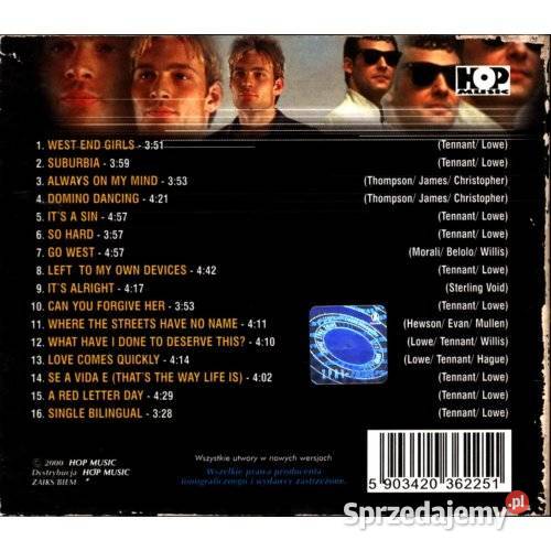 Pet Shop Boys The Very Best Hits Of CD West End