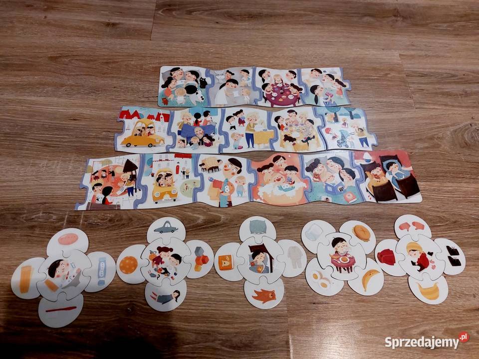 Pucio Co tu pasuje Pucio Rodzinna sobota puzzle Zabawki Kraków