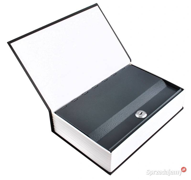 N123 Kasetka Książka metalowa na pieniądze sejf Zabrze