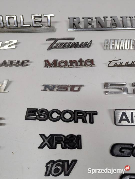 Emblemat znaczek logo do starszych samochodów małopolskie Krzeszowice