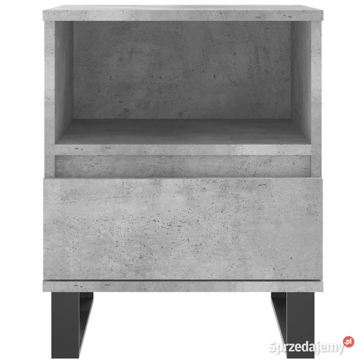 Szafki nocne 2 szarość betonu 40x35x50 WM830645 Dom i Ogród Warszawa