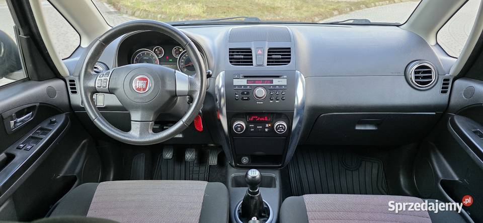 Fiat sedici lift 16 120 welurowa tapicerka Wadowice sprzedam