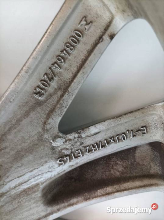 FELGA ALUMINIOWA R17 5X112 ET45 OC 57 70JX17H2 Samochodowe