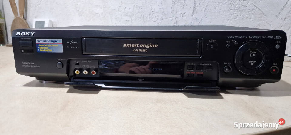 Video magnetowid SONY SLVE830 VHS SLV E830 VHS Międzychód