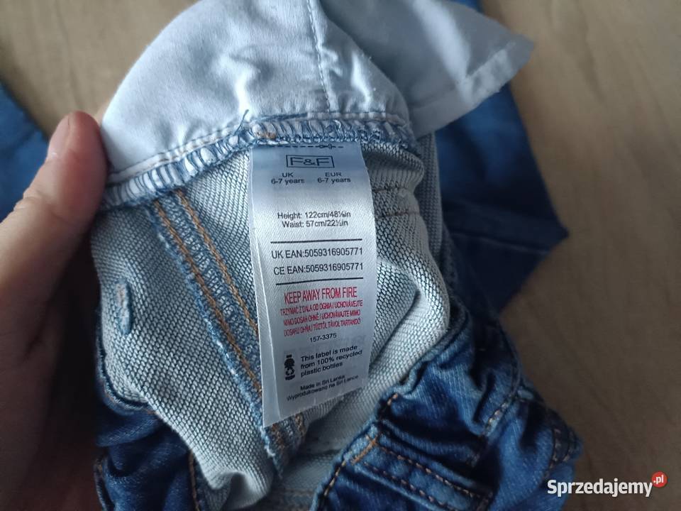 Spodnie Jeansowe Dziewczęce FF 122 Kwidzyn