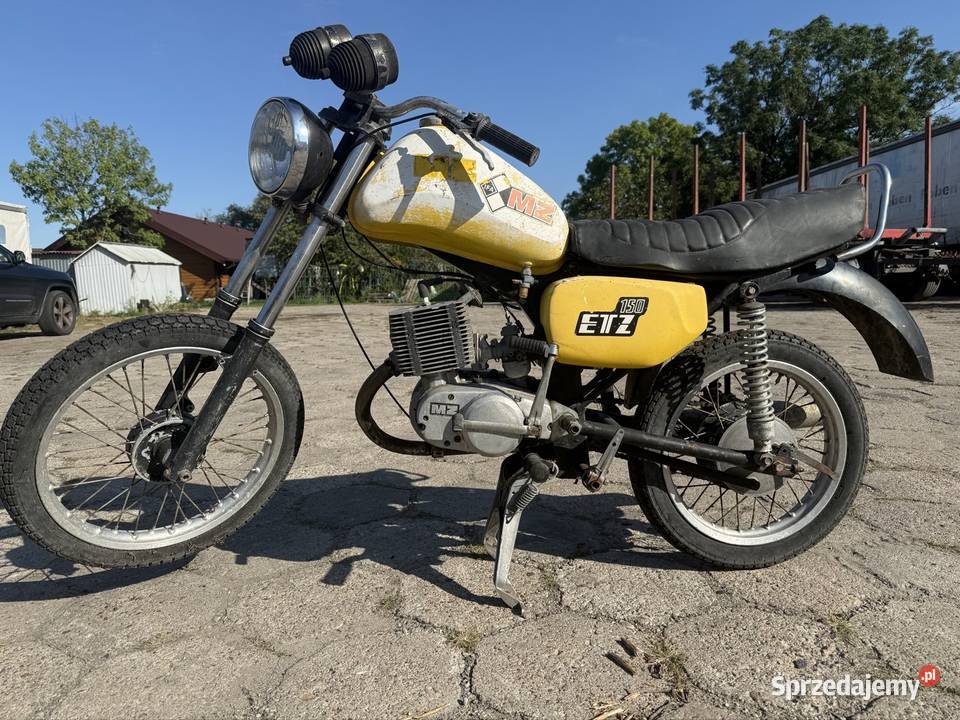 MZ ETZ 125 bez dokumentów pod hamulec tarczowy Wielka Nieszawka