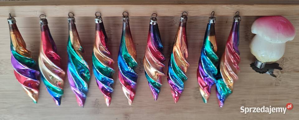 PRL świderki ozdoby choinkowe podlaskie